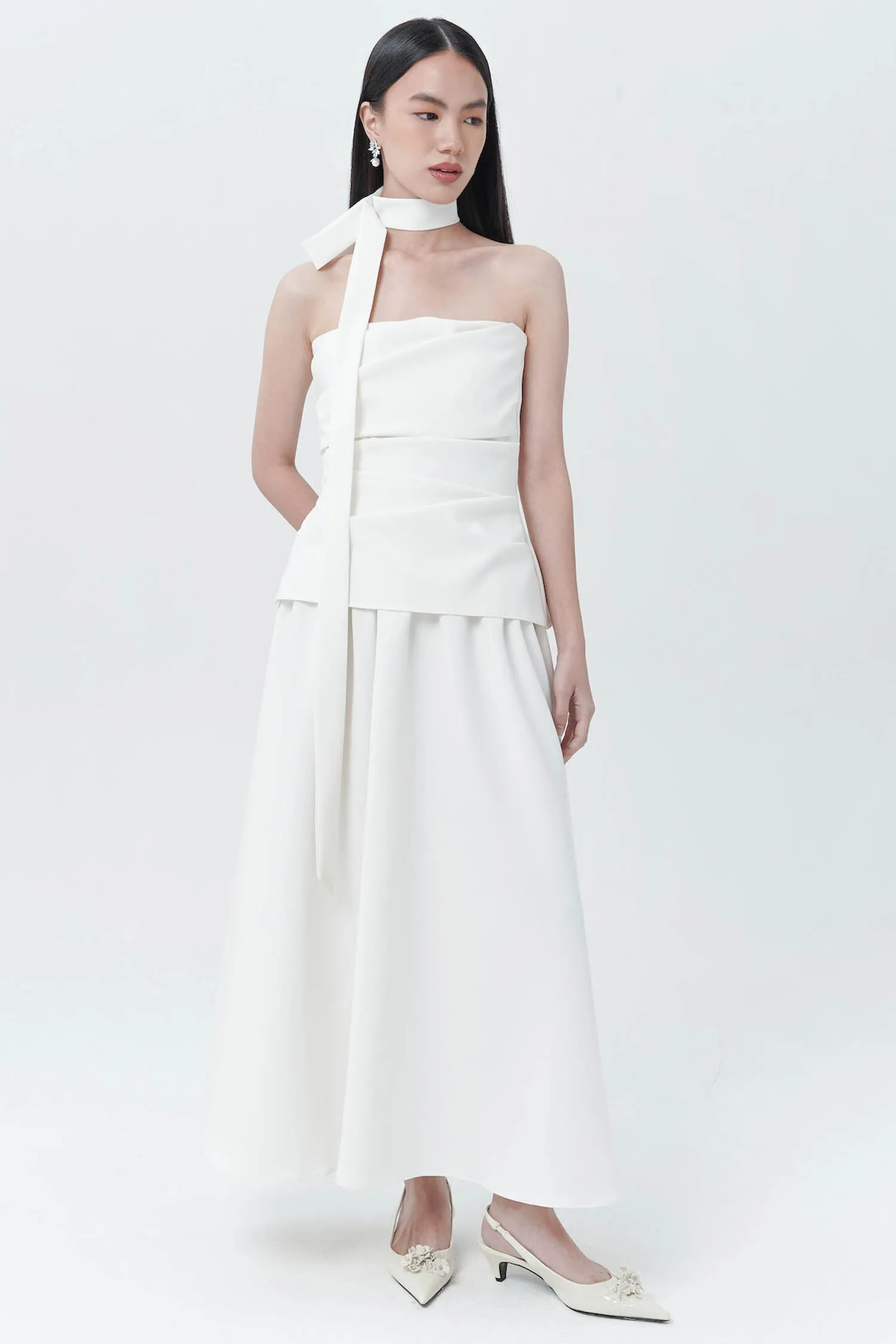 Blanc Dress White