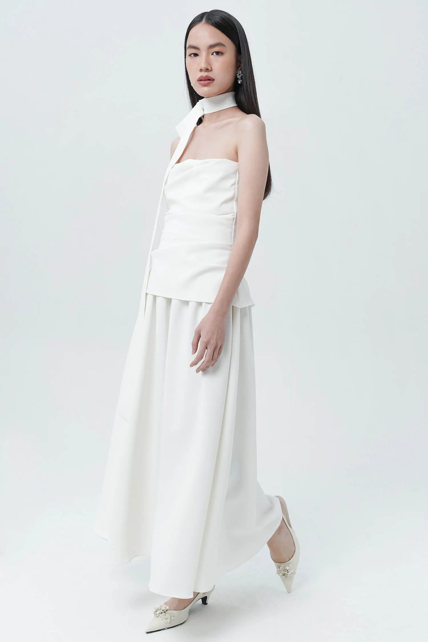 Blanc Dress White