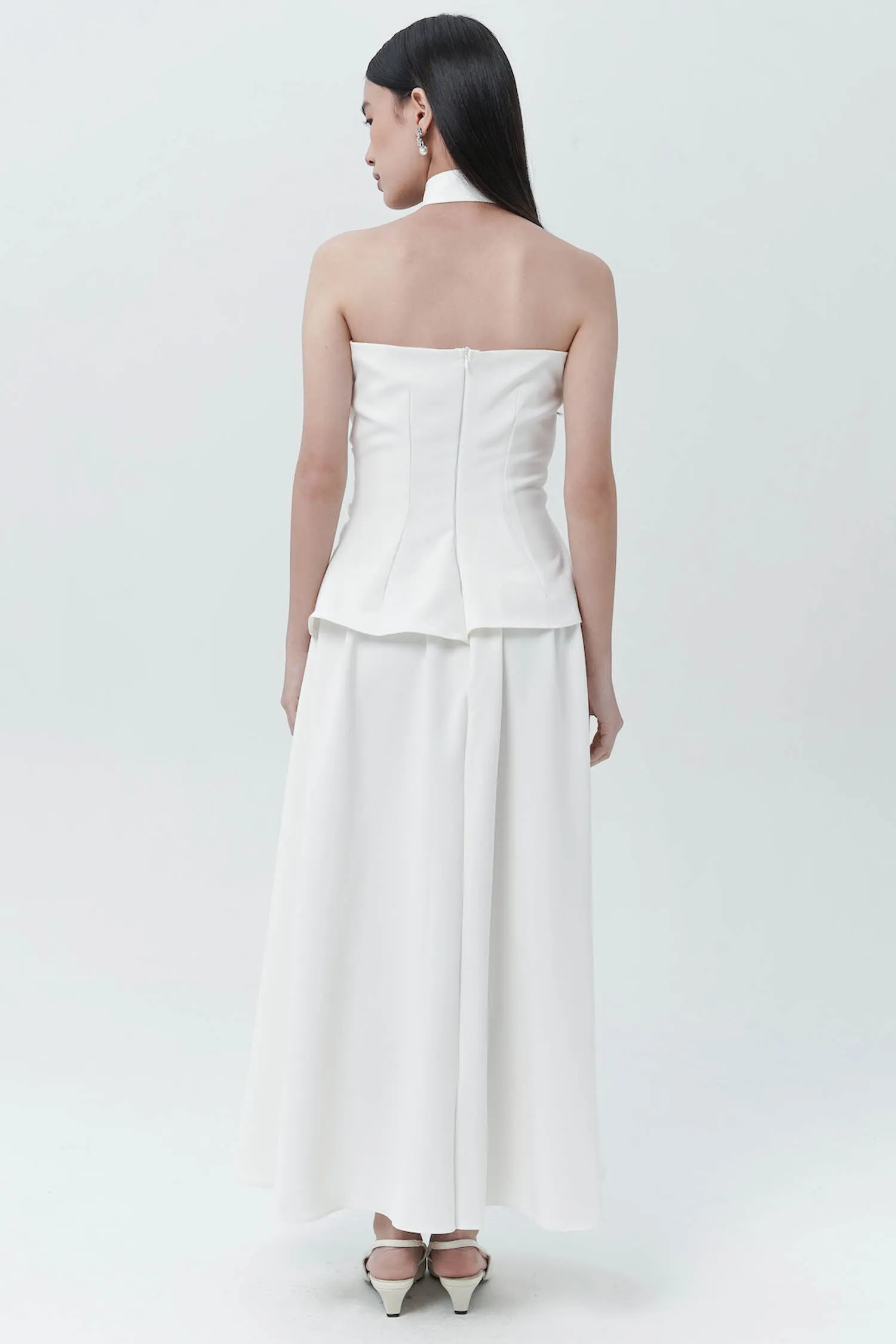 Blanc Dress White
