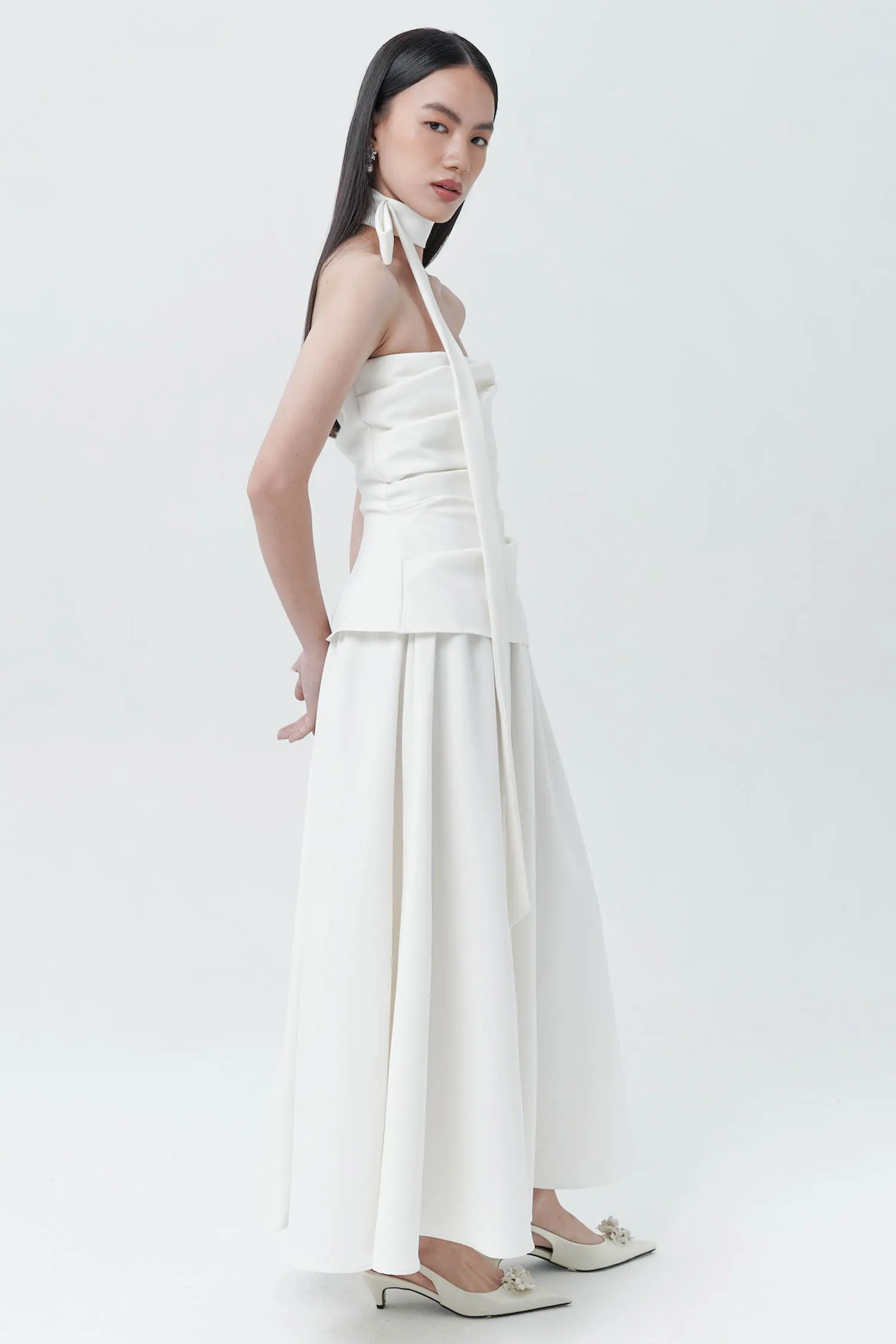 Blanc Dress White