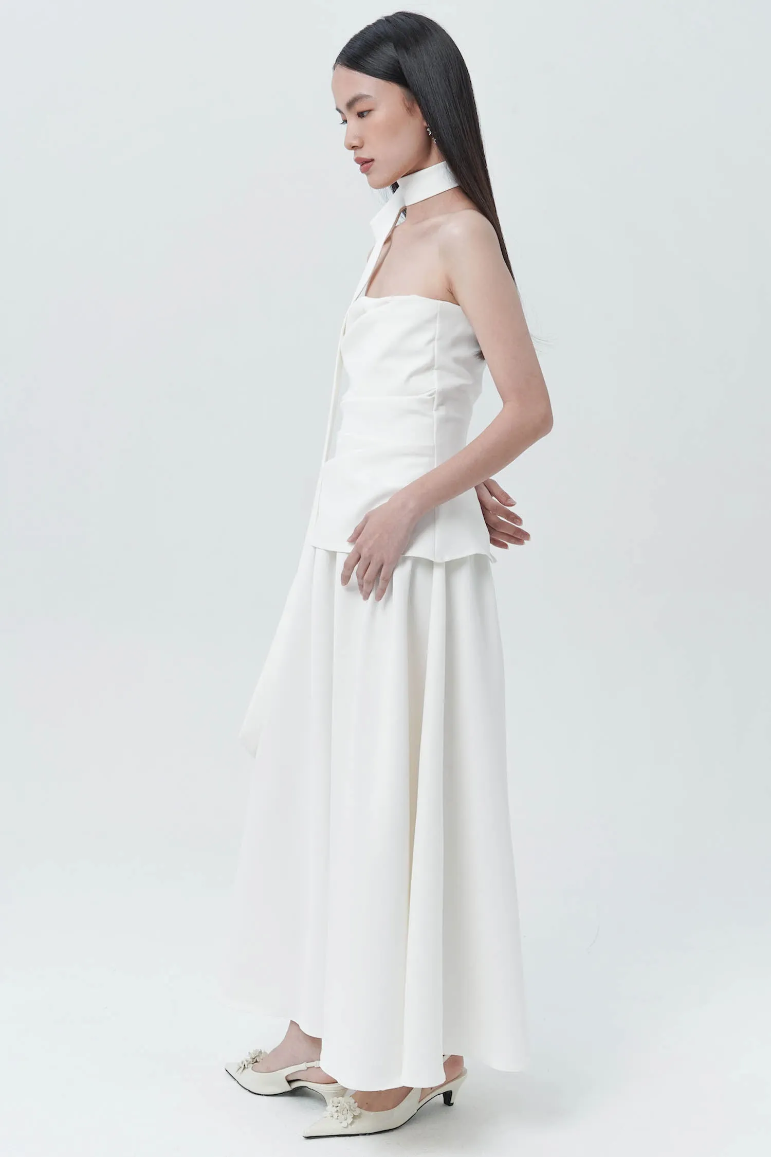 Blanc Dress White