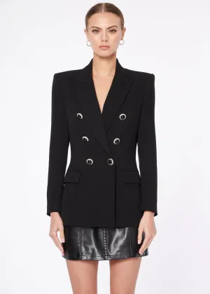 BRUNA BLAZER - BLACK