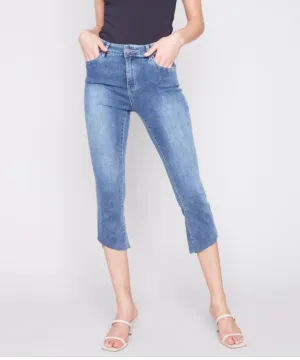 Charlie B. Asymmetrical Beach Blue Jeans