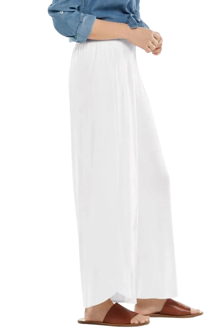 Coolibar Women's Lynsu Wide Leg Pants UPF 50  - White