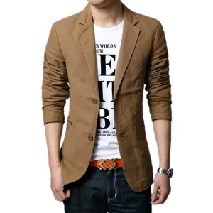 Designer Outerwear Slim Fit Men Jacket