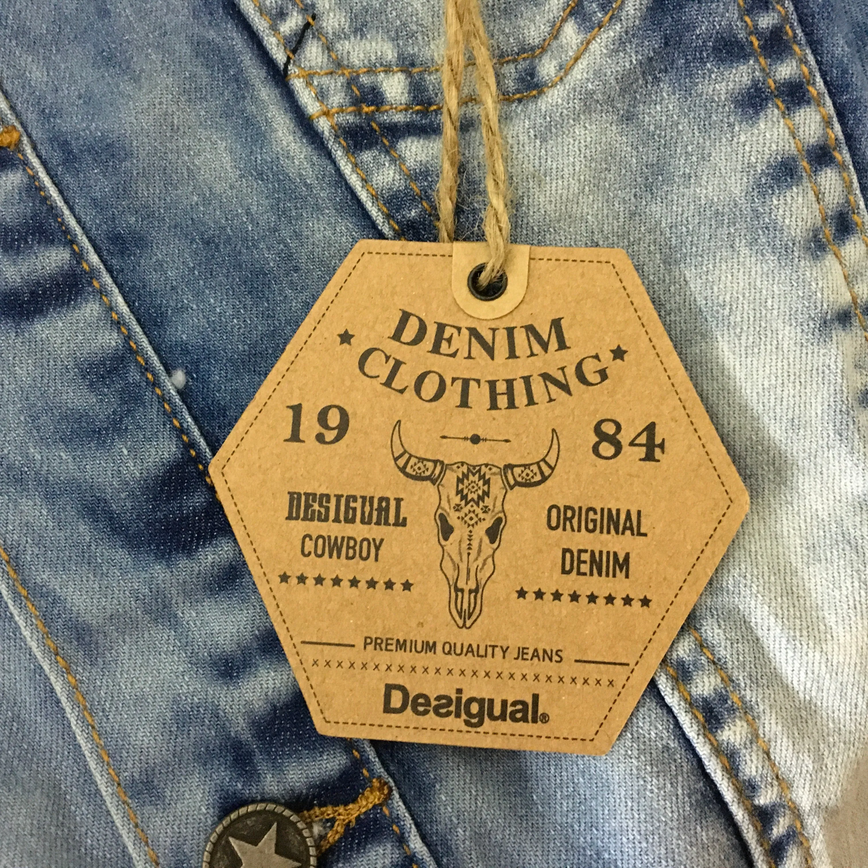 Desigual Boys' Denim Embroidered  Jacket