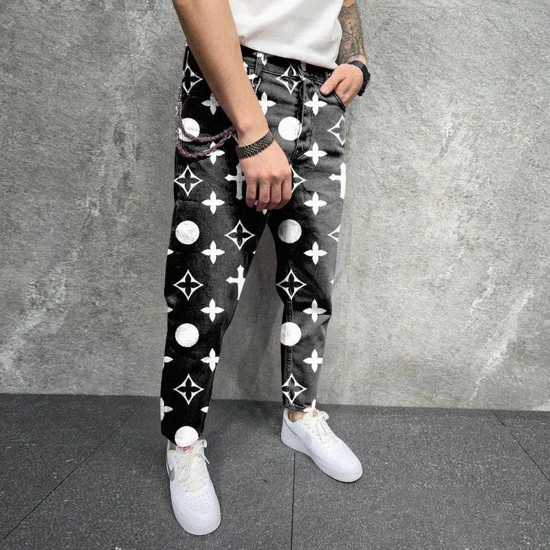 Fashion Trend Street Loose Casual Printed Pants