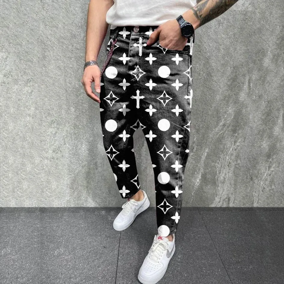Fashion Trend Street Loose Casual Printed Pants