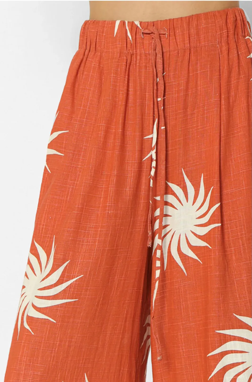 Lost in Lunar - Drawstring Wide Leg Pant