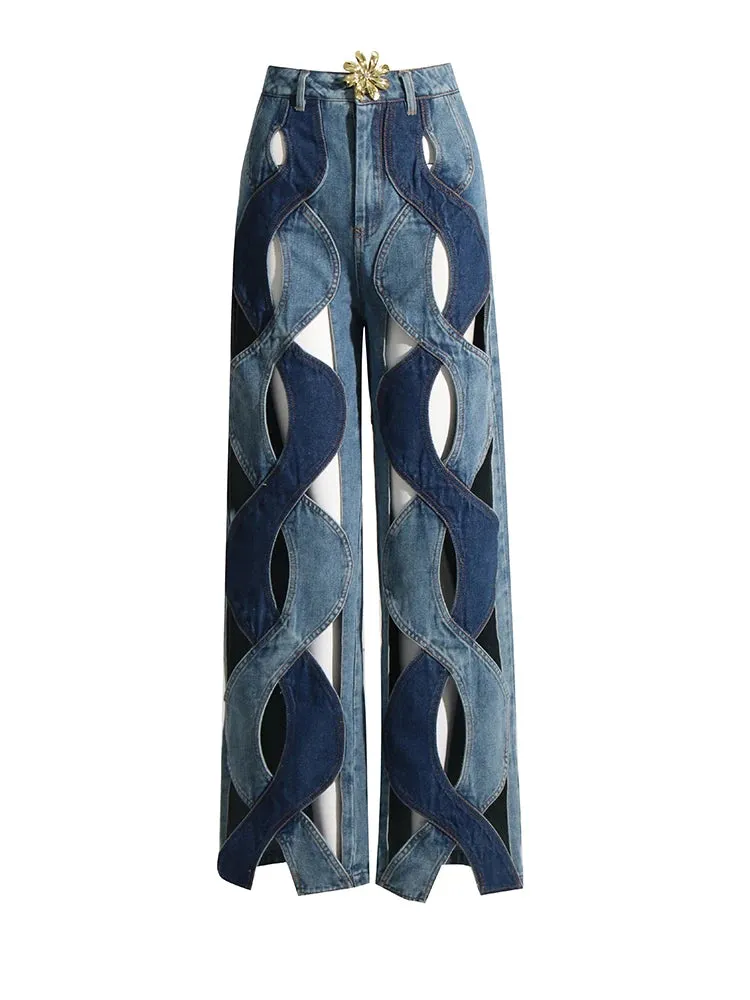Maggie Cutout Jeans
