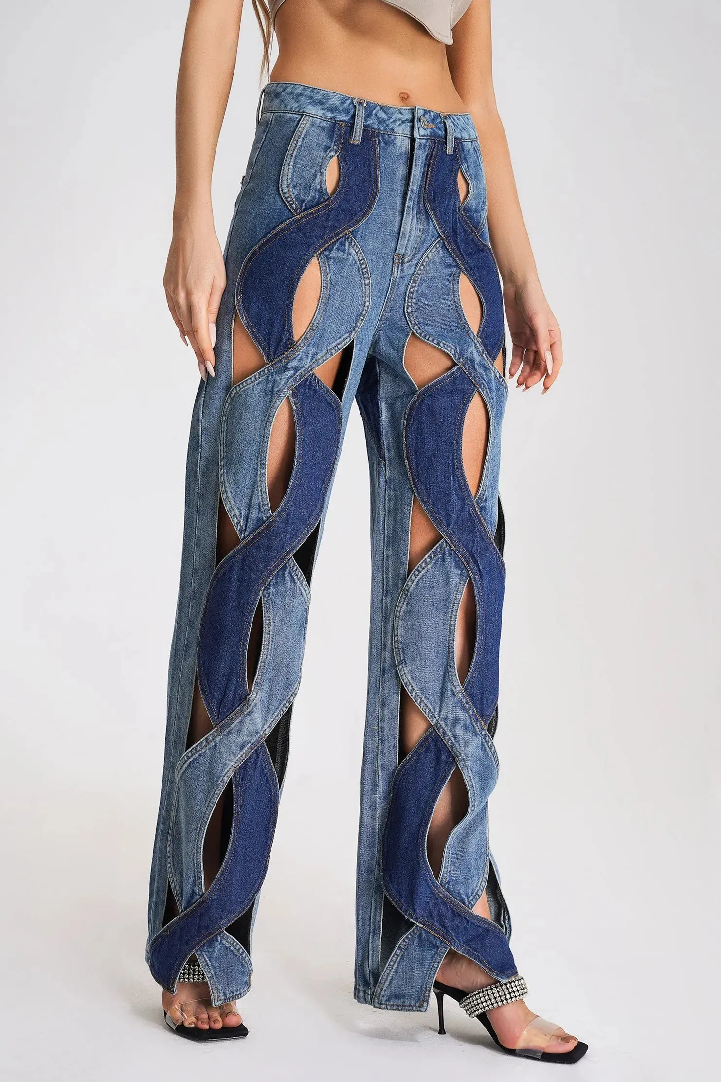 Maggie Cutout Jeans