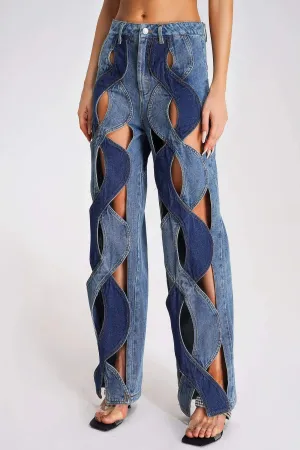 Maggie Cutout Jeans