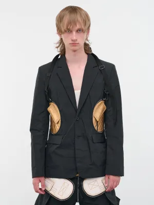 Packable Blazer (CG-CWOJKT47-BLACK)