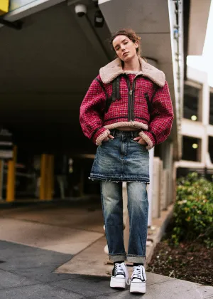 Romeo Skirt Jean Blue