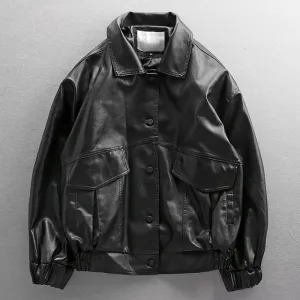 Toxyno Motorcycle PU Leather Jacket